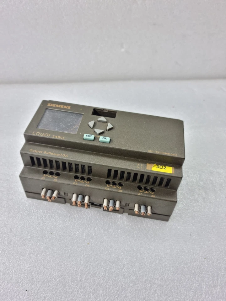 SIEMENS 24RCL LOGO 6ED1053-1HB00-0BA2 DC24V FOR PARTS